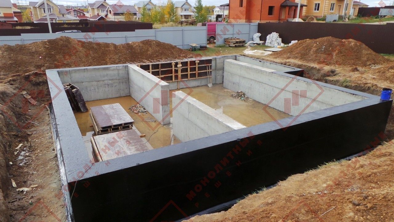 Строительство цокольного этажа