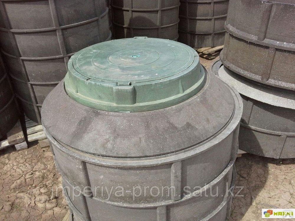 Конус переходник полимерпесчаный на колодец d 1000 мм — миниатюра 2