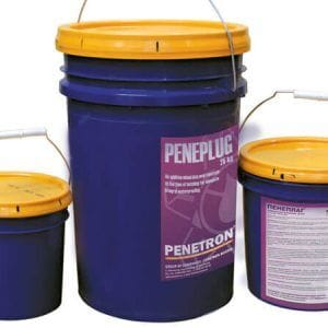 Гидроизоляционная смесь Пенетрон Пенеплаг, ведро 4 кг («Peneplug») мгновенная остановка напорных течей — миниатюра 3